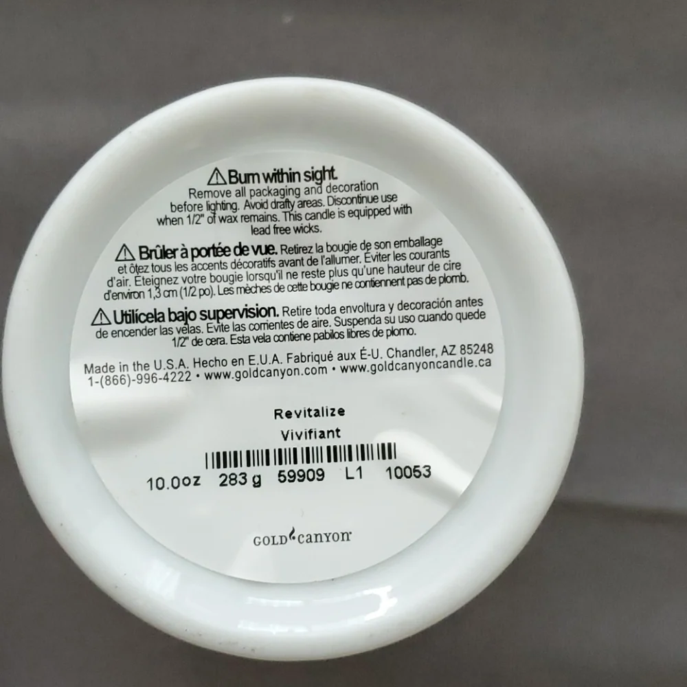 Revitalize -‎ Gold Canyon 10 oz candle
